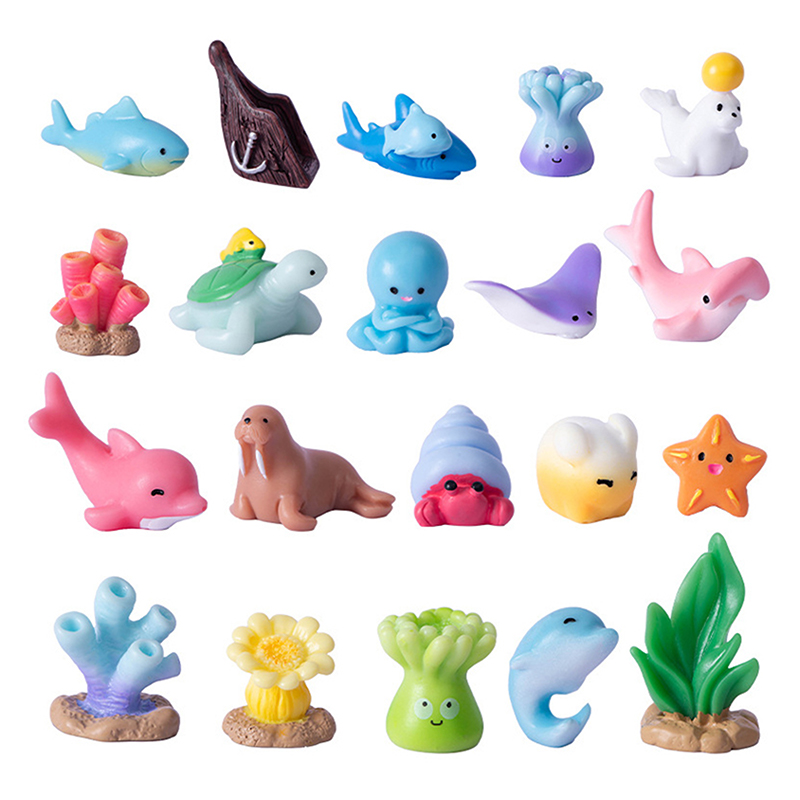 Marine Life Aquariums - Миниатюрная игрушка для аквариума, набор моделей
