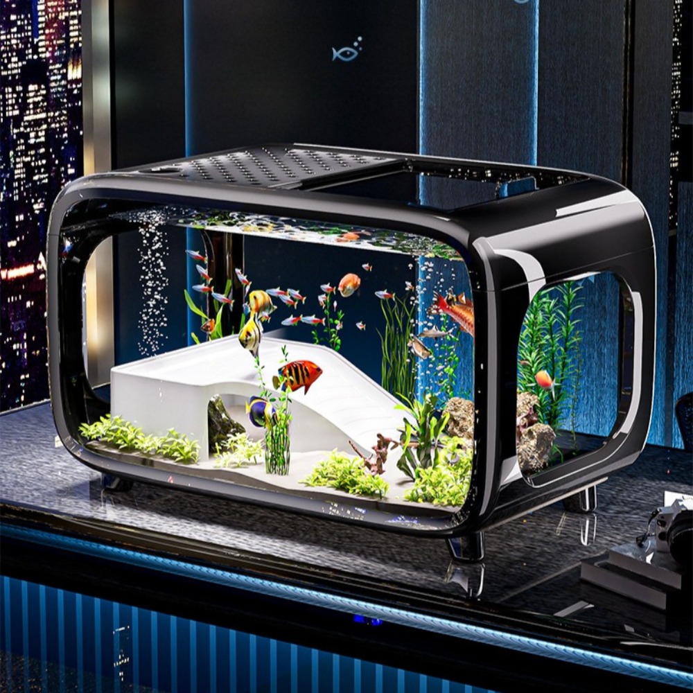 Marine Aquarium Aquascape - Прозрачный роскошный аквариум, прочное украшение для