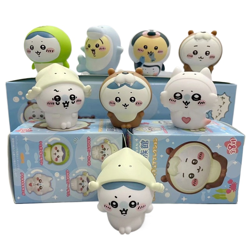 Набор из 8 фигурок Kawaii Chii – обзор и цена Marine Life Aquariums