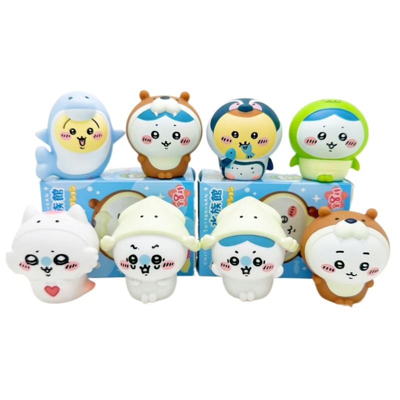 Набор из 8 фигурок Kawaii Chii – обзор и цена Marine Life Aquariums