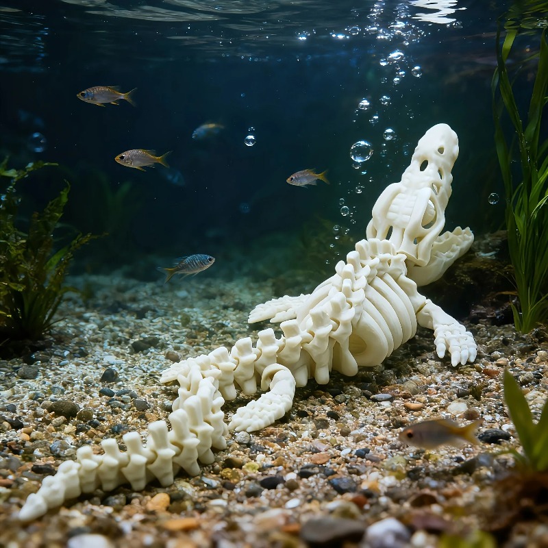 1 шт. Реалистичный скелет моза – обзор и цена Marine Aquarium Used