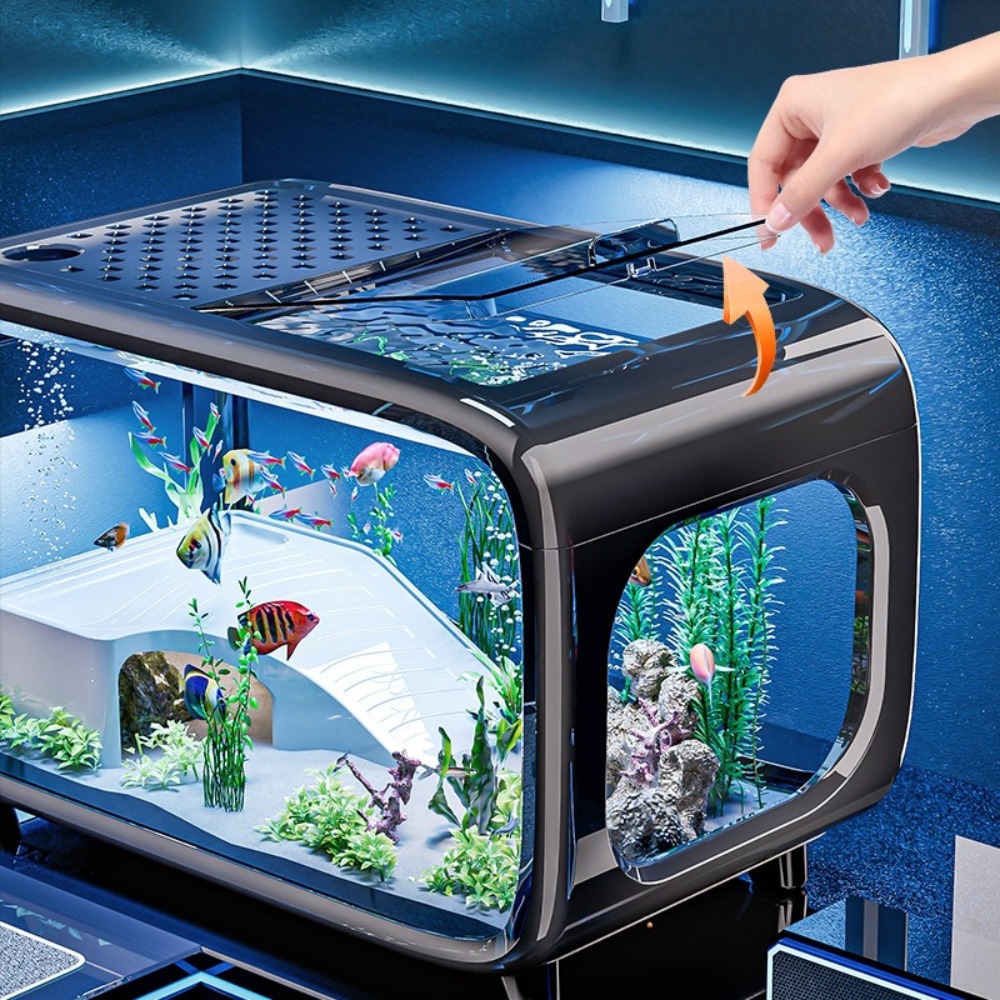 Прозрачный роскошный аквариум, – обзор и цена Marine Aquarium Aquascape