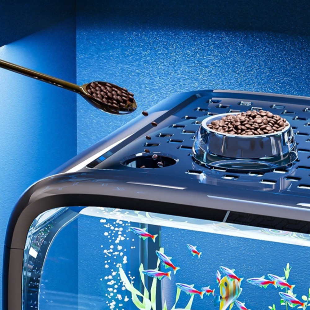 Прозрачный роскошный аквариум, – обзор и цена Marine Aquarium Aquascape
